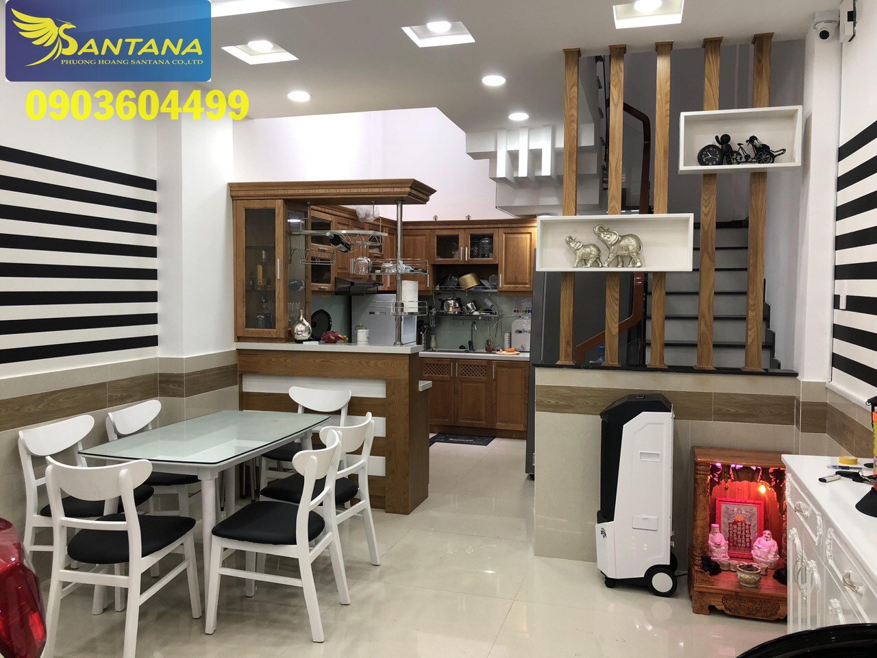 Vị trí tuyệt sang trục đường Q.tế Nguyễn Văn Trỗi: Nhà 4 lầu full nội thất ngoại nhập như k.sạn 5*